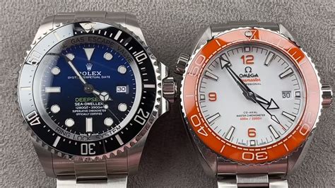 rolex deepsea vs omega planet ocean|fratello Rolex deepsea.